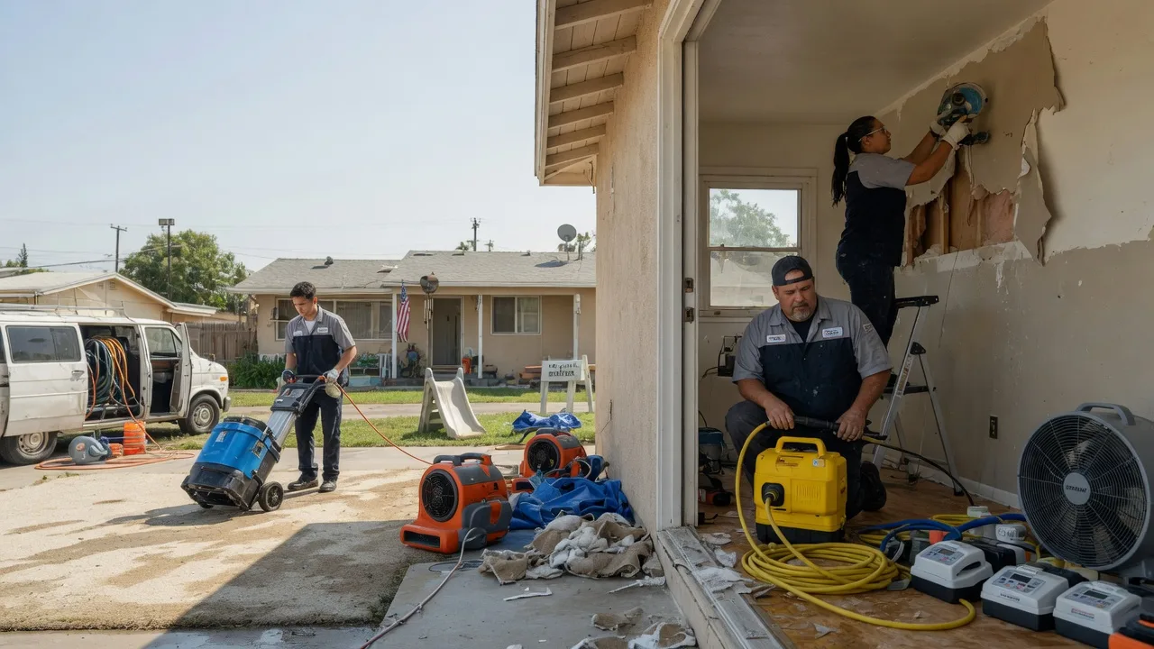 Water Damage Restoration in Burnettsville, IN near me